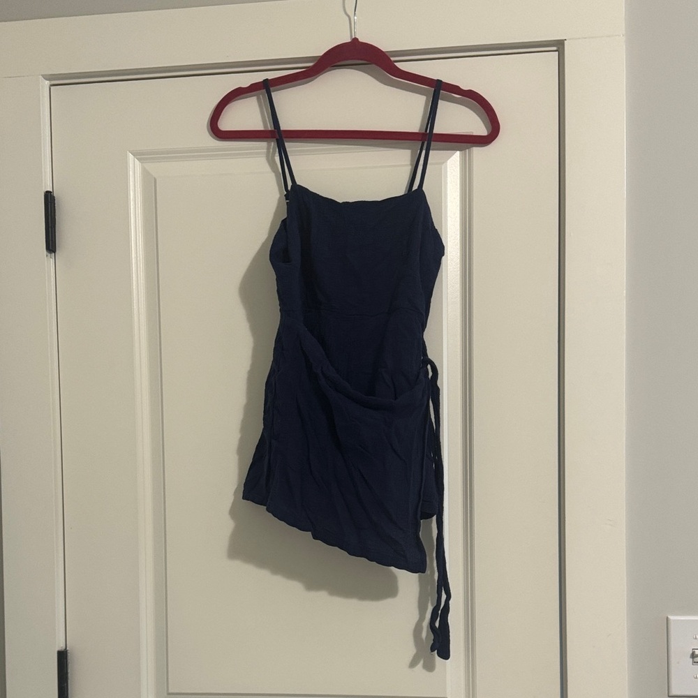 Elegant Navy Women's Romper